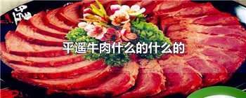 平遥牛肉什么的什么的