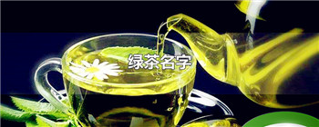 绿茶名字