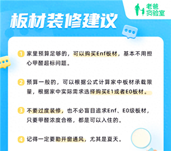 家中甲醛来自哪里？装多少板材不会超标？